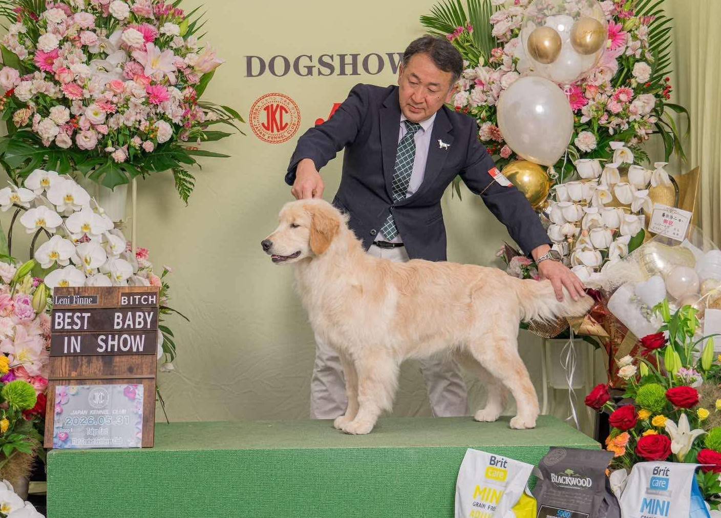 リンリンちゃんがベストインベビーショーを獲得✨